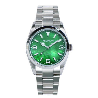 RIMALTI Man Luxury Watch 36mm Blue Lume Fashion Classic Casual Watch Unisex Automatic Mechanical Movement 10Bar