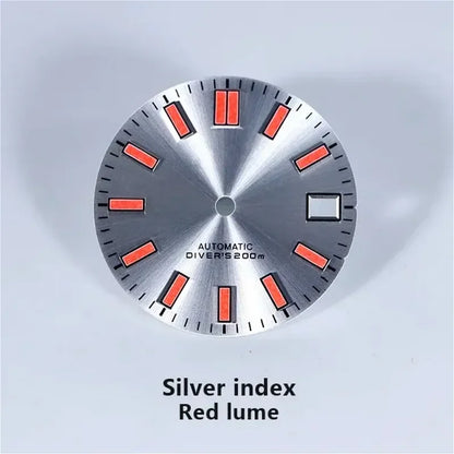 28.5mm Sunburst Dial Sbdx019 6105 Color Lume NH35 Movement