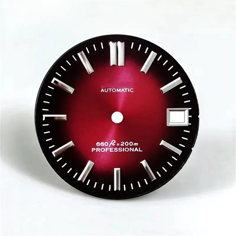 28.5mm Gradient Dial No Lume Matte Balck Dial NH35 Movement