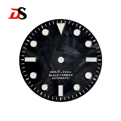 Carbon Fiber Dial NO Date NH35NH38 Movement BGW9 Blue/C3 Green Lume