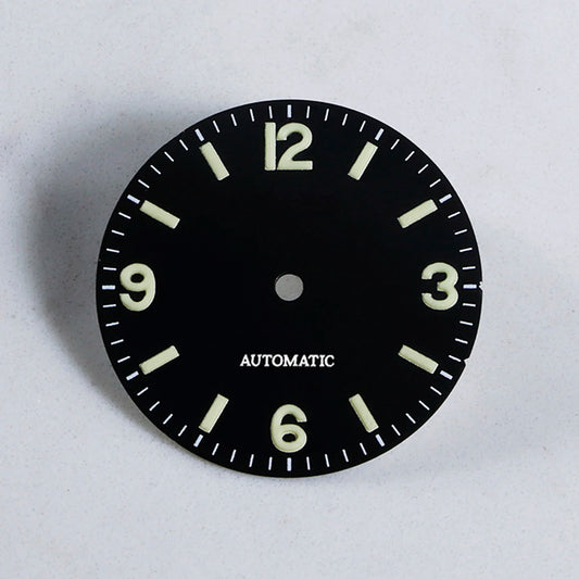 Matte Black No Date Retro Dial 40 Layers Lume