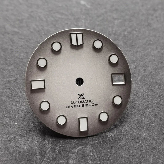 28.5mm Sunburst Dial X MM BGW9 C3 Lume NH35 Movement