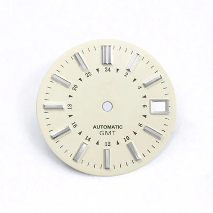 NH34 GMT Bamboo GS Sunburst Dial No Lume