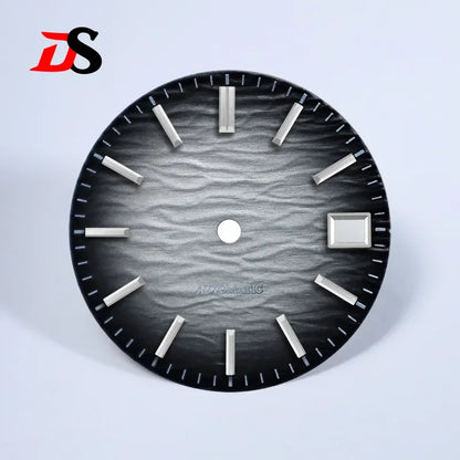 Gradient Wave Dial 28.5mm No Lume for NH35/NH38 Movement 3 O'clock Date/no Date