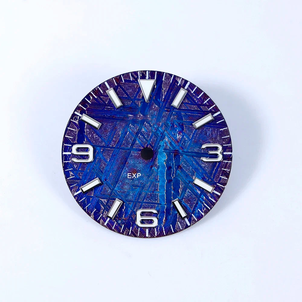 Meteorite Dial Natural For NH35 NH34