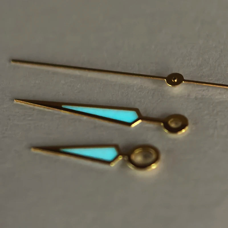 Watch Hands for NH35 Movement Blue Lume Watch Accessories High Quality