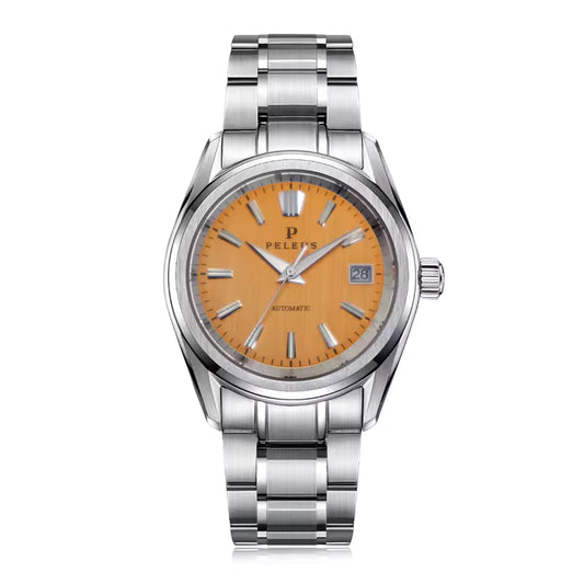 Straight Emery Cloth Texture Men's Watch Automatic Mechanical Business Watch Luxury Sapphire High-quality NH35 Movement Waterproof