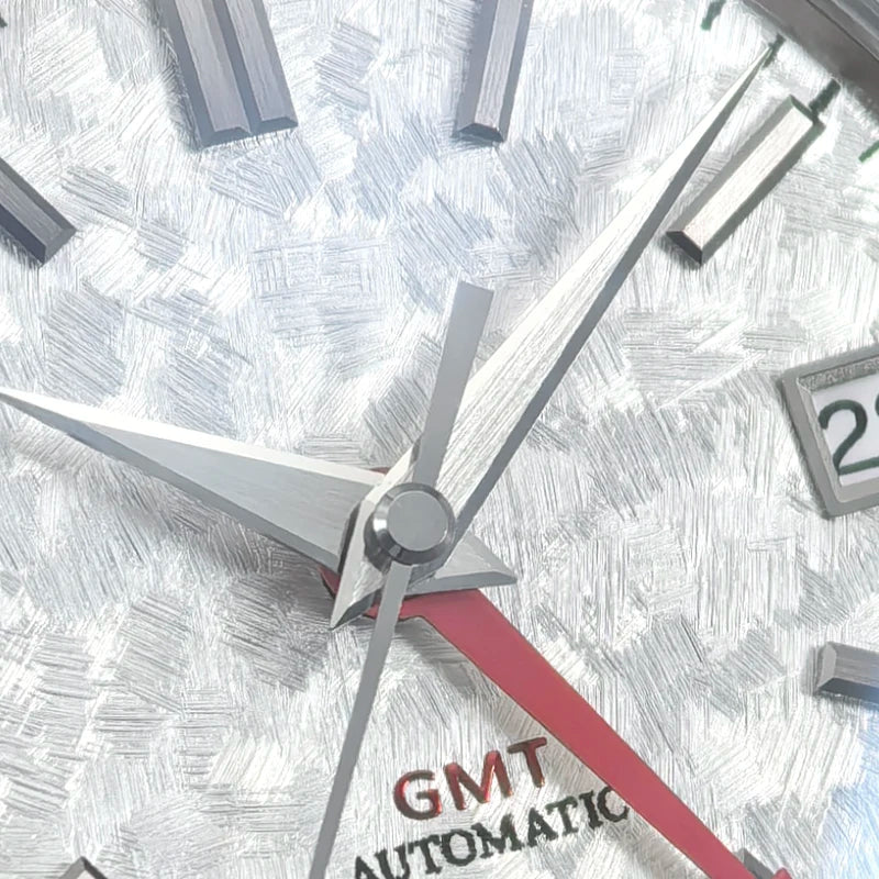 62GS 38mm Yunhai Sakura Man Ladies Watch Stainless Steel Glass AR Coating High Quality Automatic NH34GMT Movement