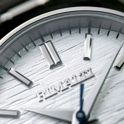 RIMALTI 38.5MM Watch Birch Dial Business Men's Watch Automatic Mechanical Sapphire Waterproof NH35 Movement 10bar