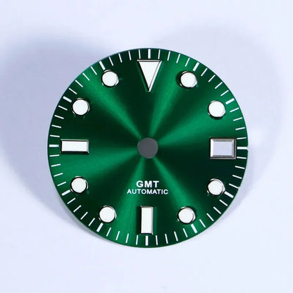 28.5mm Sunburst GMT Dial NH34 Movement
