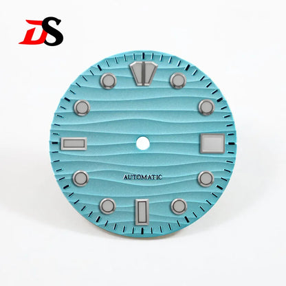 DS 28.5mm Sea Wave GS Dial BGW9 C3 Lume Date NH35 Movement