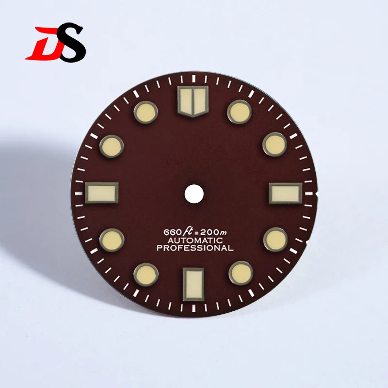Matte MM 28.5mm Dial Beige Lume NH35 Movement Date