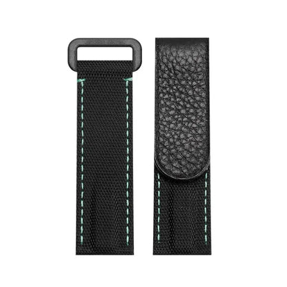 Watch Strap Nylon Velcro Men's Matching Carbon Fiber Case VK63/4130/3135/ Movement 20mm Canvas Belt