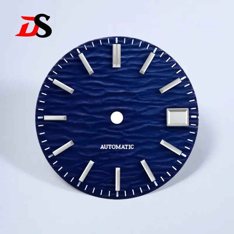 Gradient Wave Dial 28.5mm No Lume for NH35/NH38 Movement 3 O'clock Date/no Date