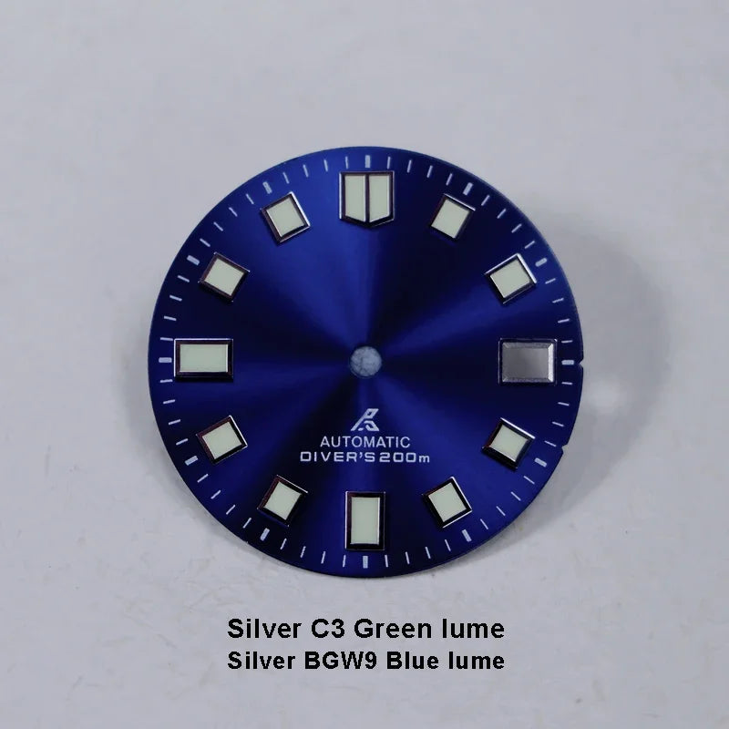 Watch Blue Sea Wave Birch Dial