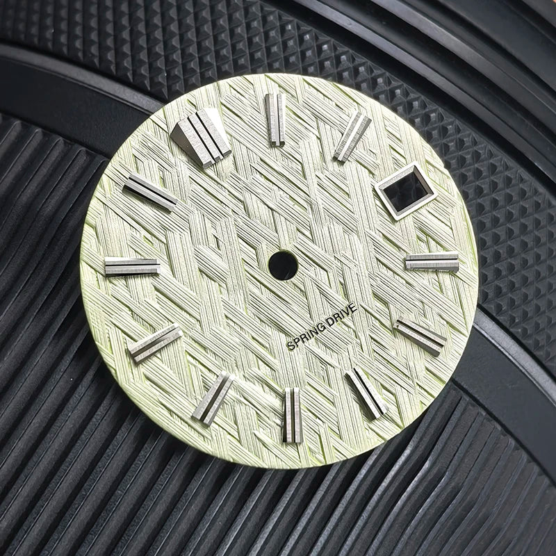 Ice Forests Dial NH34 28.5mm NH35 No Lume No Tick Mark