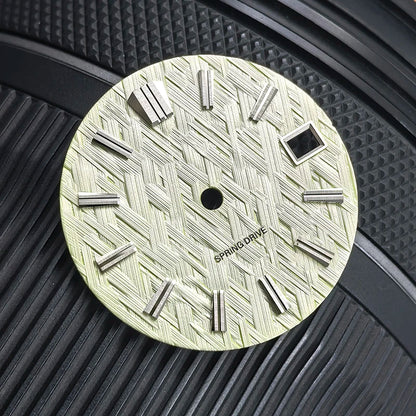 Ice Forests Dial NH34 28.5mm NH35 No Lume No Tick Mark