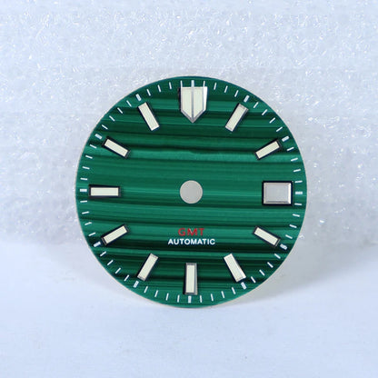 Malachite Dial For NH34  Natural Stone