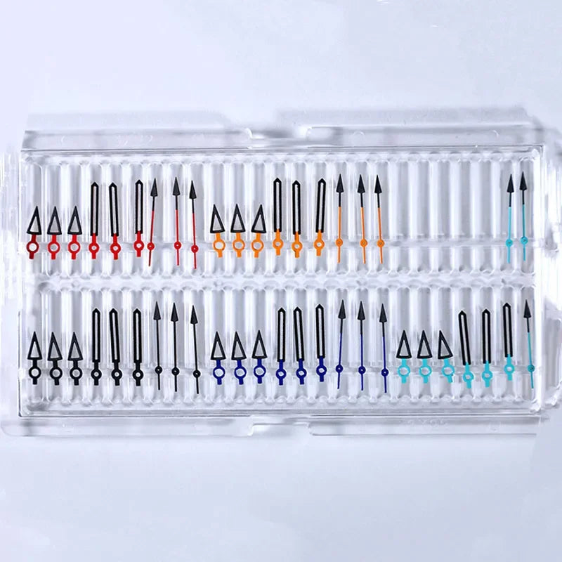 NH35 Watch Hand Modified Watch Accessories BGW9 C3 Lume Hour Hand Minute Hand Suitable for NH35 Movement Black Lume