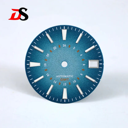 Spark Texture Dial GMT Blue Lume 28.5mm NH34 Movement