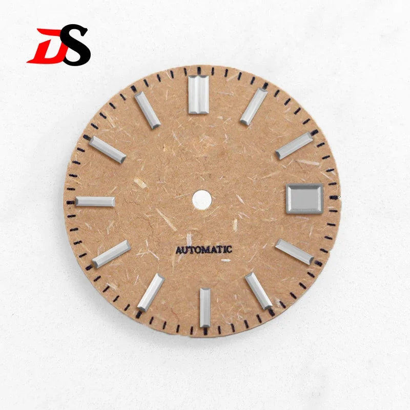 28.5mm Dial Texture Watch Faces No Lume Modified for Nh36 Nh35 Movement