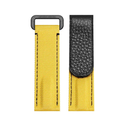 Watch Strap Nylon Velcro Men's Matching Carbon Fiber Case VK63/4130/3135/ Movement 20mm Canvas Belt