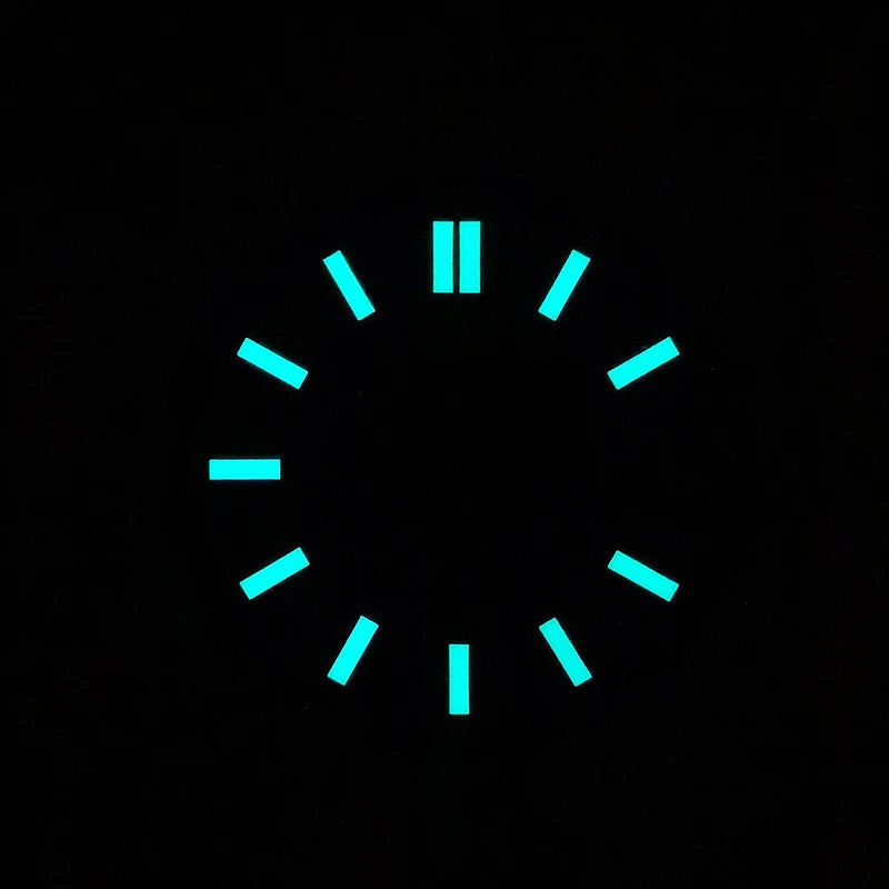 Sunburst Matte Date Dial Blue Lume