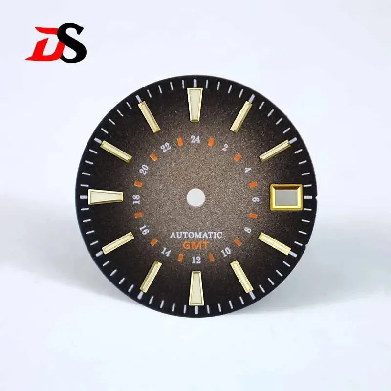 Spark Texture Dial GMT Blue Lume 28.5mm NH34 Movement