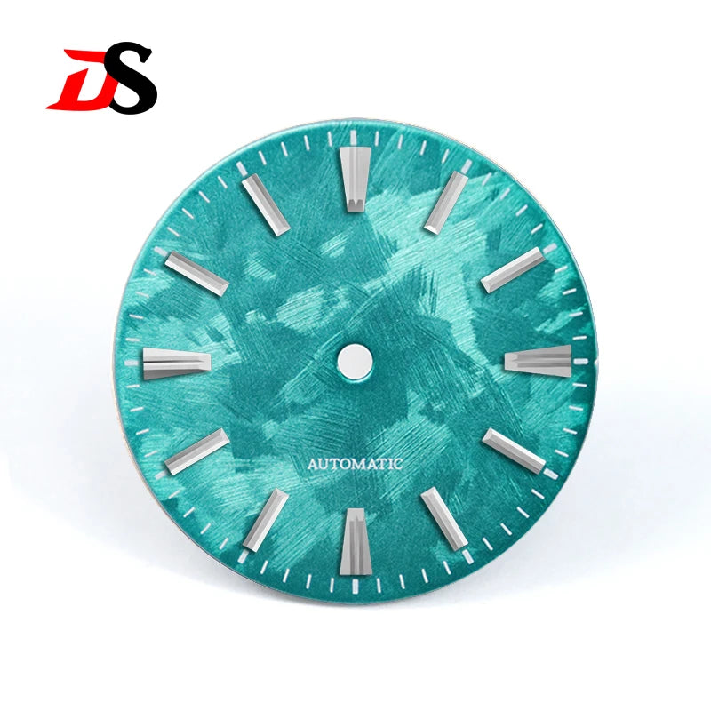 28.5MM GS High Quality Sakura No Date Dial No Lume NH35 Movement