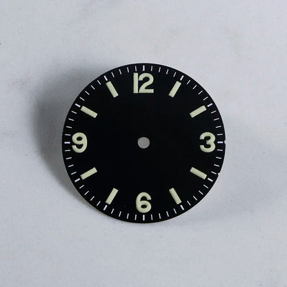 Matte Black No Date Retro Dial 40 Layers Lume