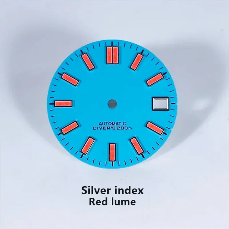 28.5mm Sunburst Dial Sbdx019 6105 Color Lume NH35 Movement