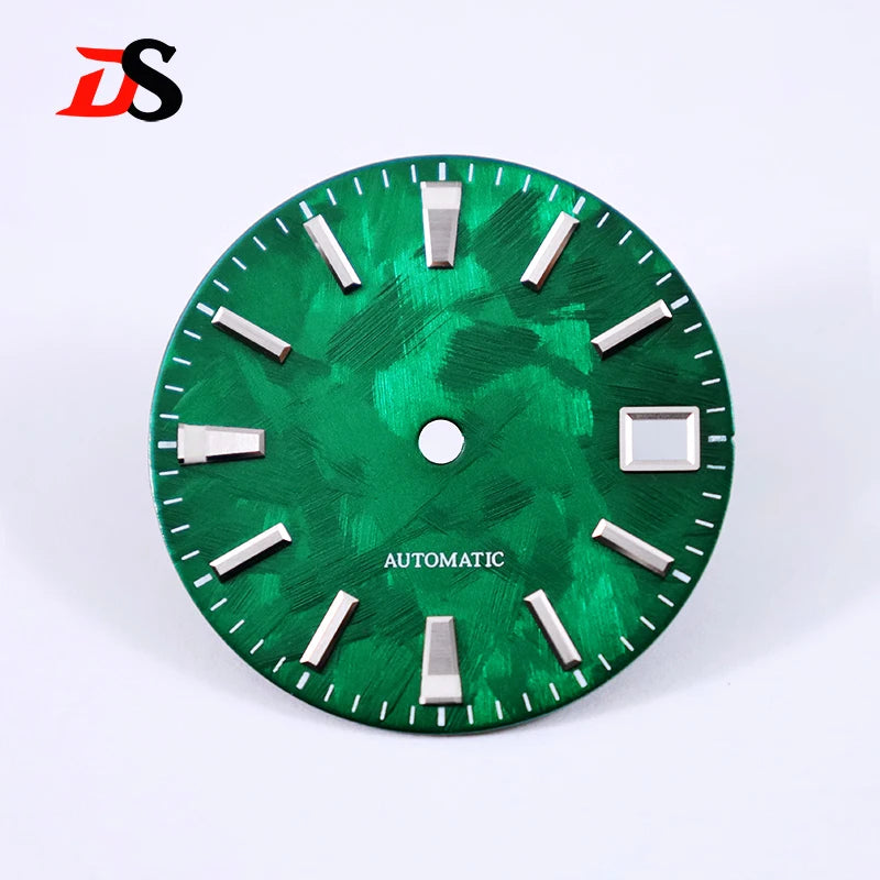 NH35 Dial Sakura Dial 28.5mm Blue Lume SKX007 for NH35NH36 Automatic Movement