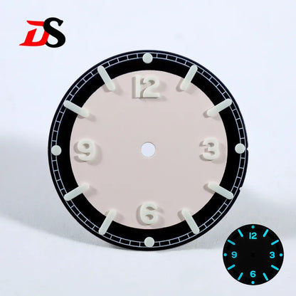 369 Number Dial 28.5mm Matte for NH35NH38 Movement No Date Dial