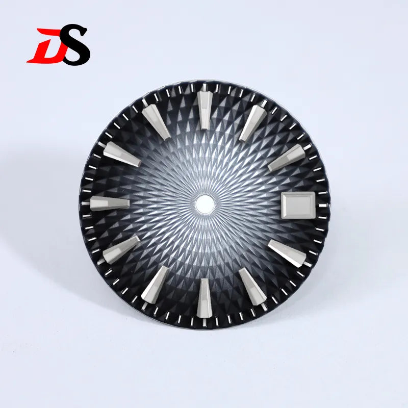 28.5mm Dial Pineapple Face Dial Diamond Pattern BGW9 C3 Lume for NH35NH36 Movement