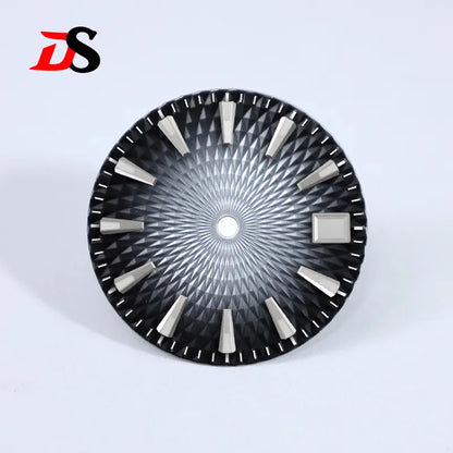 28.5mm Dial Pineapple Face Dial Diamond Pattern BGW9 C3 Lume for NH35NH36 Movement
