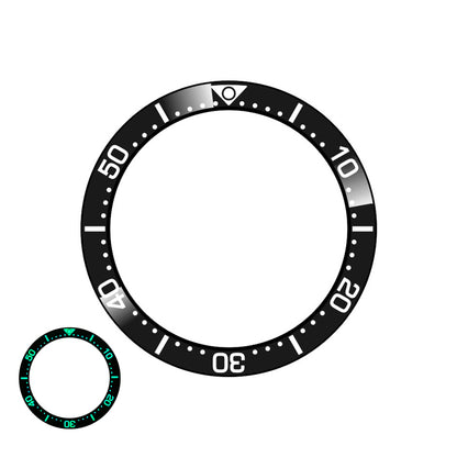 38*30.6mm Ceramic Bezel Ring Sapphire Insert