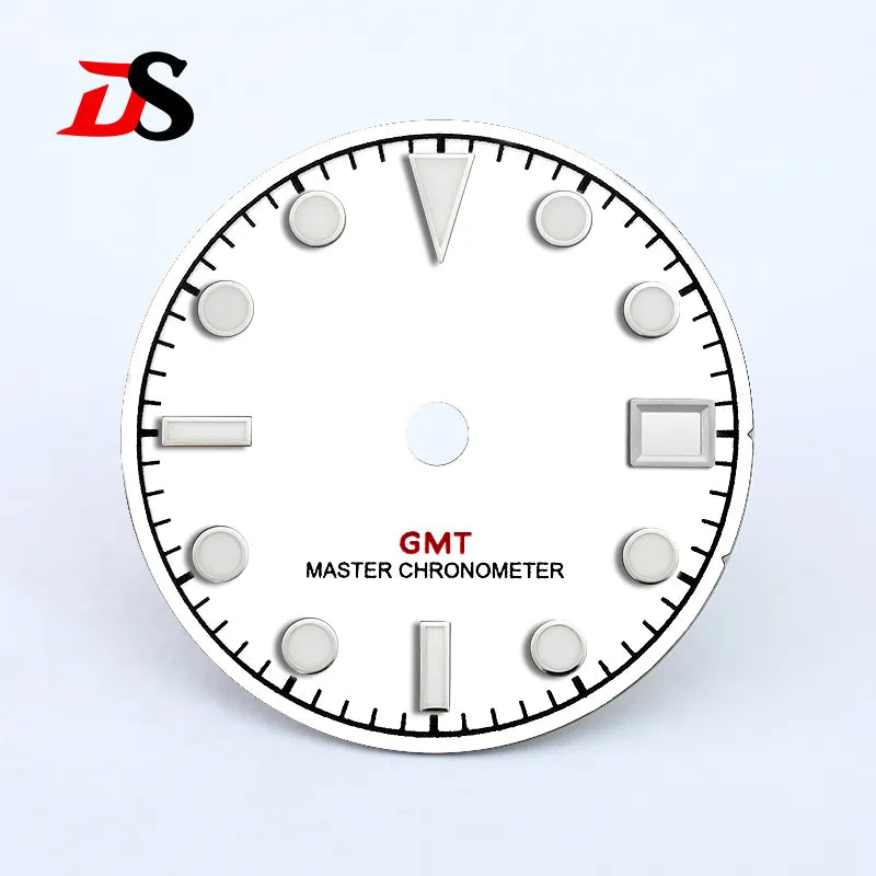 28.5mm Matte Dial Blue Lume NH35NH34GMT Movement