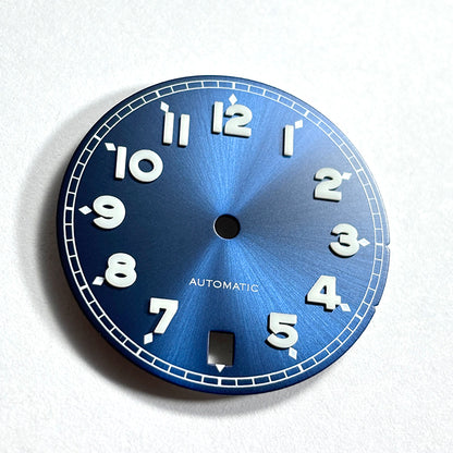NH35 Dial 28.5mm Forerunner Dial BGW9 C3 Lume Number NH35 Movement