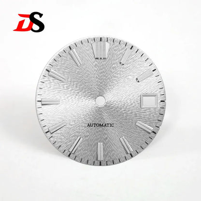 Red Sunburst GS No Lume Invisible Textured Dial NH35 28.5mm