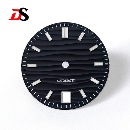 Wave Dial 6 o'clock BGW9 Lume for NH35 Movement 28.5mm NH34