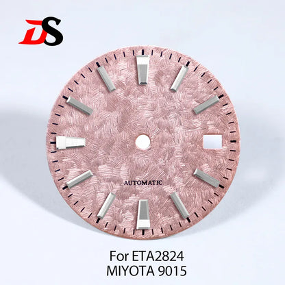 28.5mm Dial 62GS Xinzhou Sakura Dial Blue Lume for NH35 ETA2824 SW200 MIYOTA9015 Movement No Date