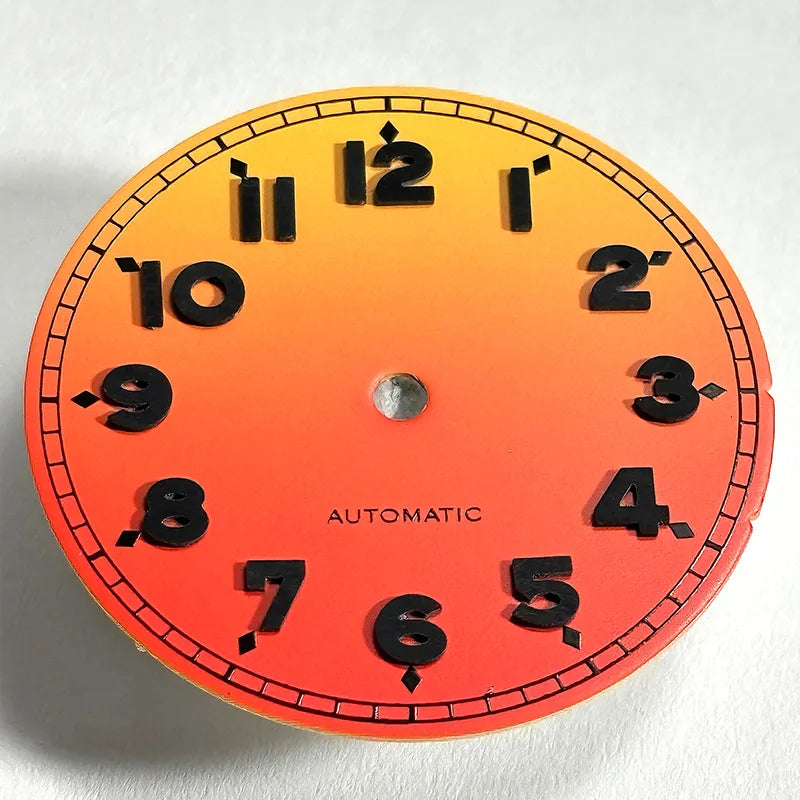 28.5mm Forerunner Dial BGW9 C3 Lume for NH35 NH38 ETA2824 Miyota9015 No Date