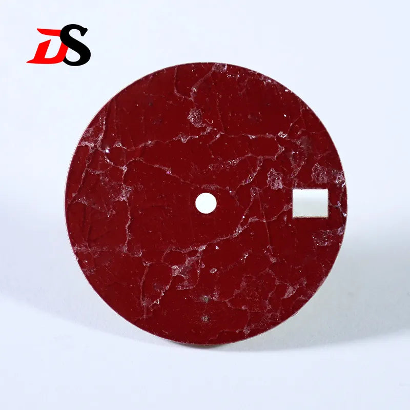 28.5mm Red Agate Stone Sterile Watch Dial Suitable for NH38/ETA 2824/SW200/Miyota 9015 Watch Accessories