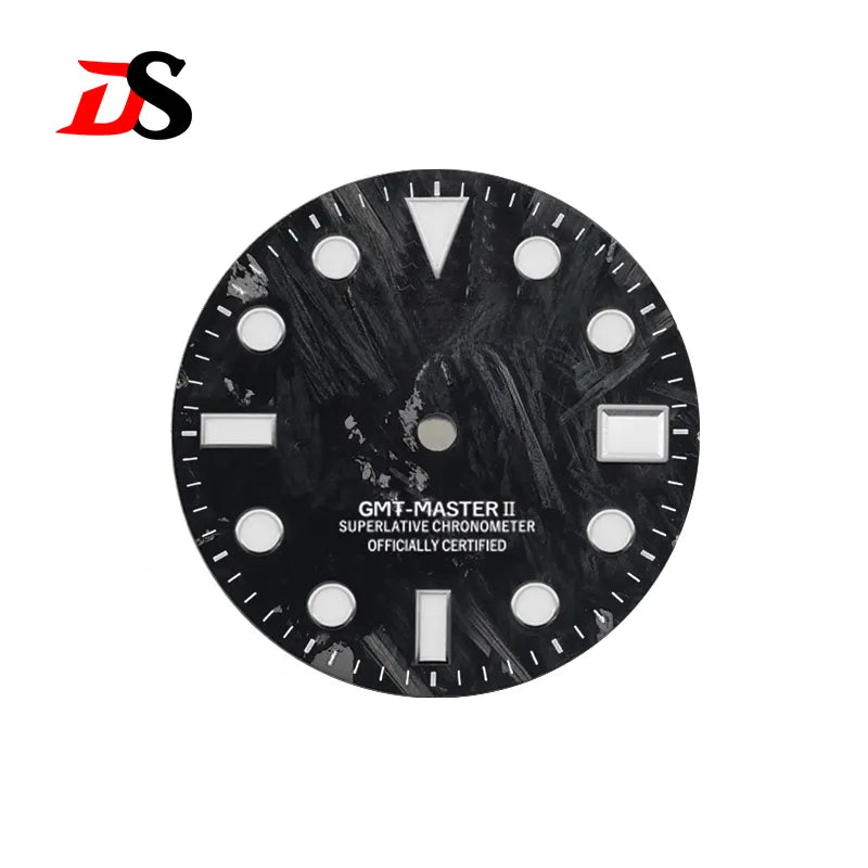 Carbon Fiber Dial 28.5mm GMT-MASTER II NH34 Movement