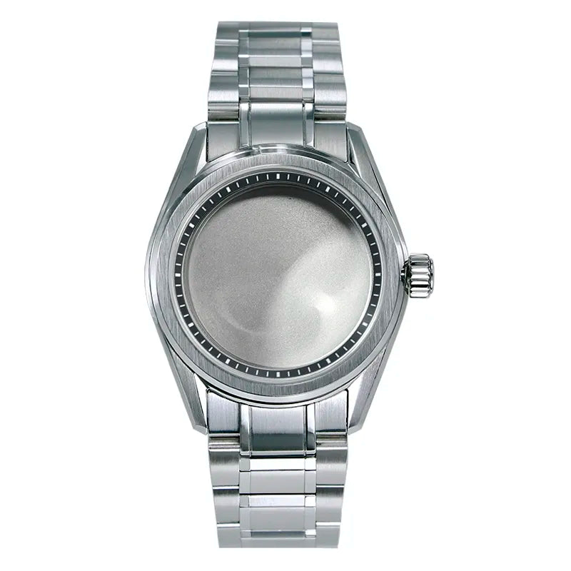 38mm GS Case with Chapter Ring NH35 NH34 Match Shunbun 28.5mm Dial Color Classic Watch Case