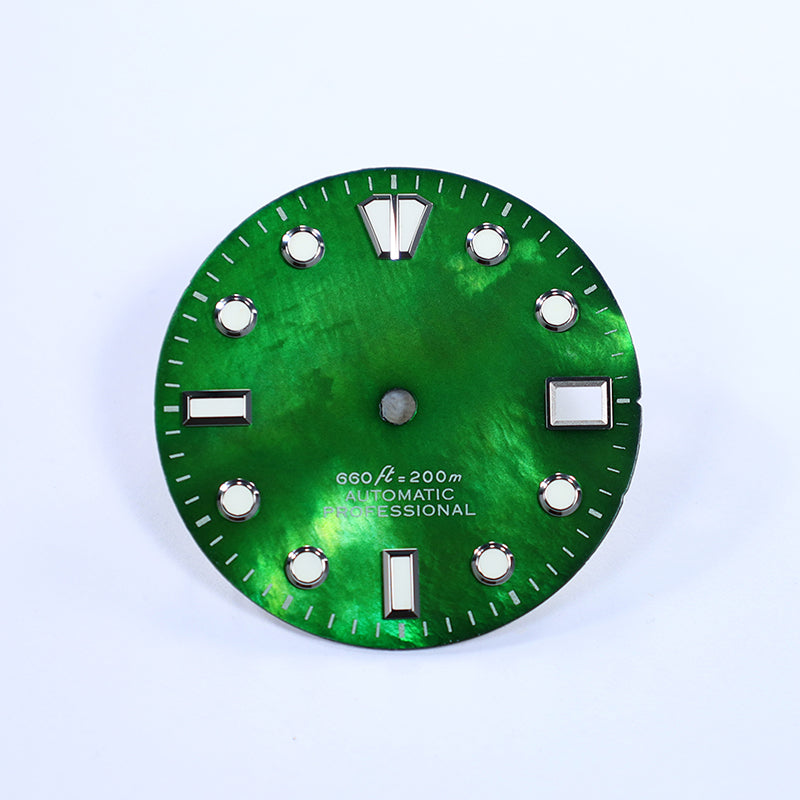 Natural Shell 28.5mm Dial BGW9 C3 Lume NH35NH36 Movement