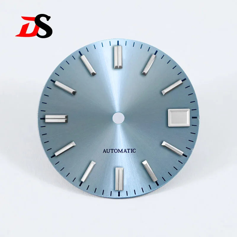 28.5mm Sunburst Dial No Lume NH35 Movement Modified Watch Accessories