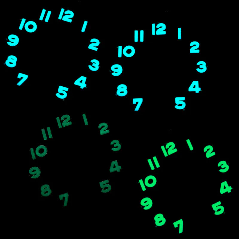 28.5mm Forerunner Dial BGW9 C3 Lume for NH35 NH38 ETA2824 Miyota9015 No Date