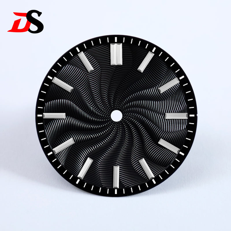 Guilloche Dial No Lume Sterile 28.5mm NH35NH34 Movement 3 O'clock /6O'clock /no Date