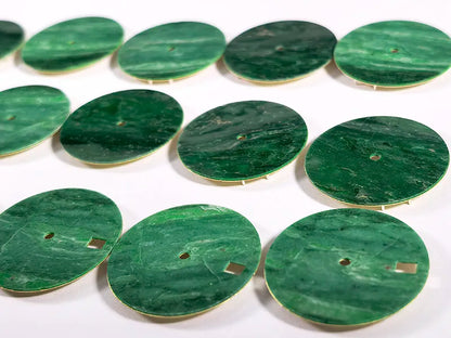 28.5mm African Jade Sterile Dial NH35NH38 Movement Stone Dial